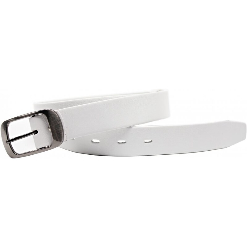 Penny Belts Dámsky kožený opasok 219000 biely 37689418