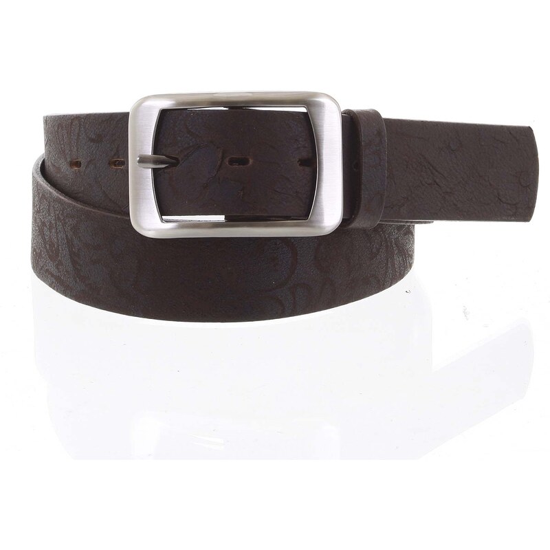 Penny Belts Dámsky kožený opasok hnedý - PB Allon 95 hnedá 10670155