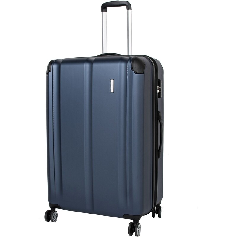 Travelite City 4w L kufr TSA Navy 77 cm 113/124 l 62192670
