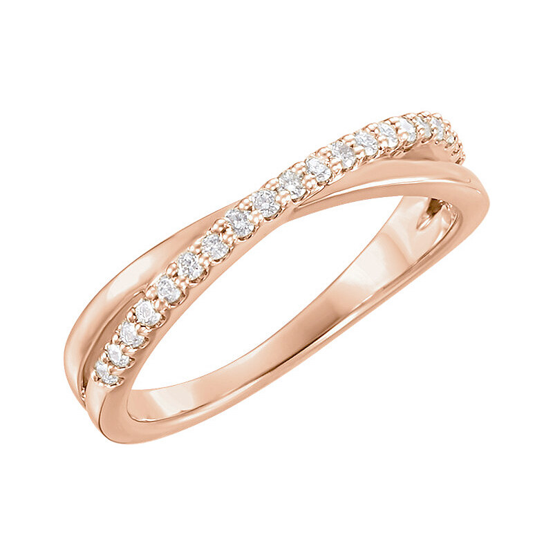 Žatecký Prsteň z ružového zlata 122773R 10663419