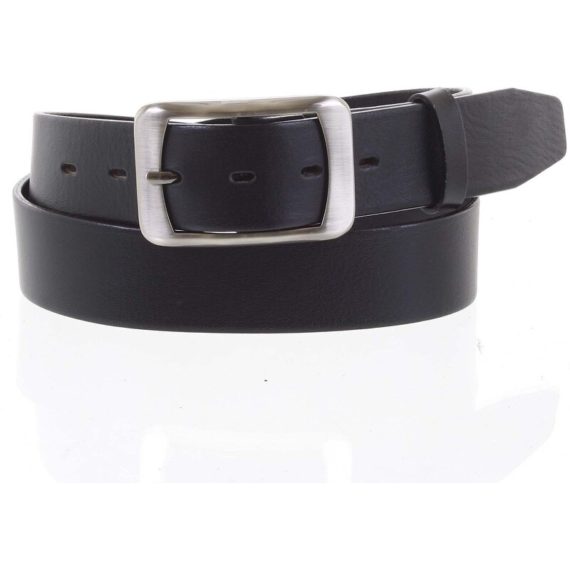 Penny Belts Dámsky kožený opasok čierny - PB Linus 100 čierna 31028491