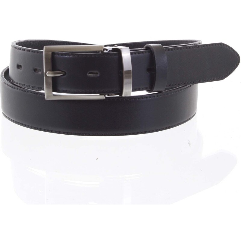 Penny Belts Pánsky kožený opasok Ctibor čierny veľ. 115 66650200