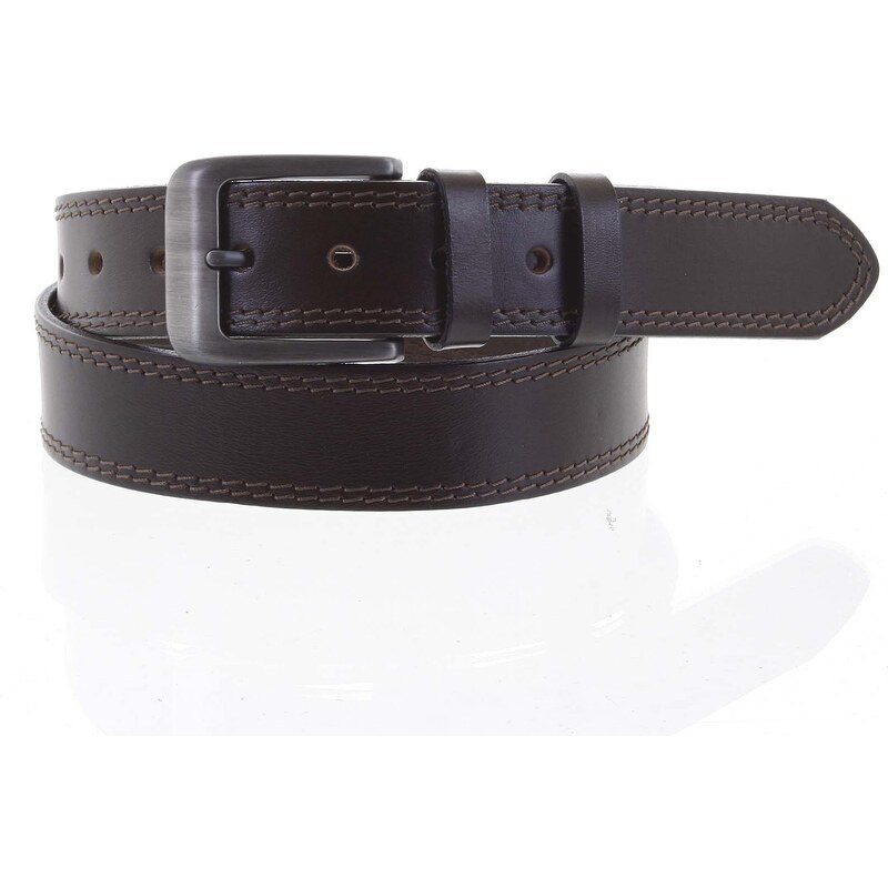 Penny Belts Hnedý kožený pánsky opasok GERARD veľ. 95 66650156