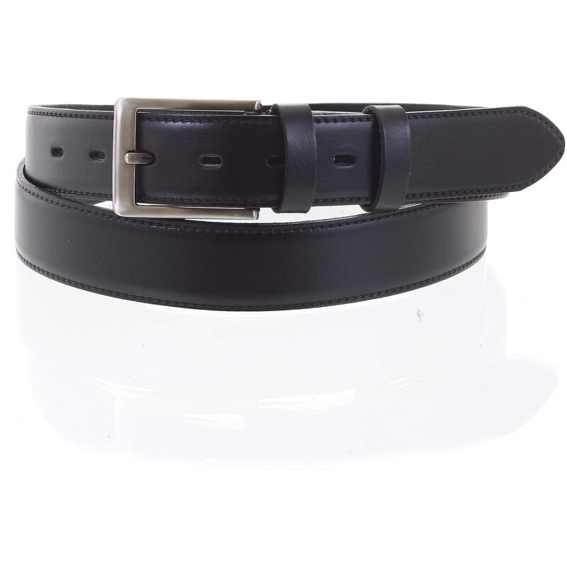 Penny Belts Pánsky kožený opasok Marek čierny veľ. 115 66650182