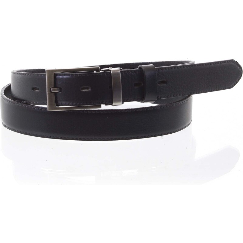 Penny Belts Pánsky kožený opasok Ervín čierny veľ. 115 66650174