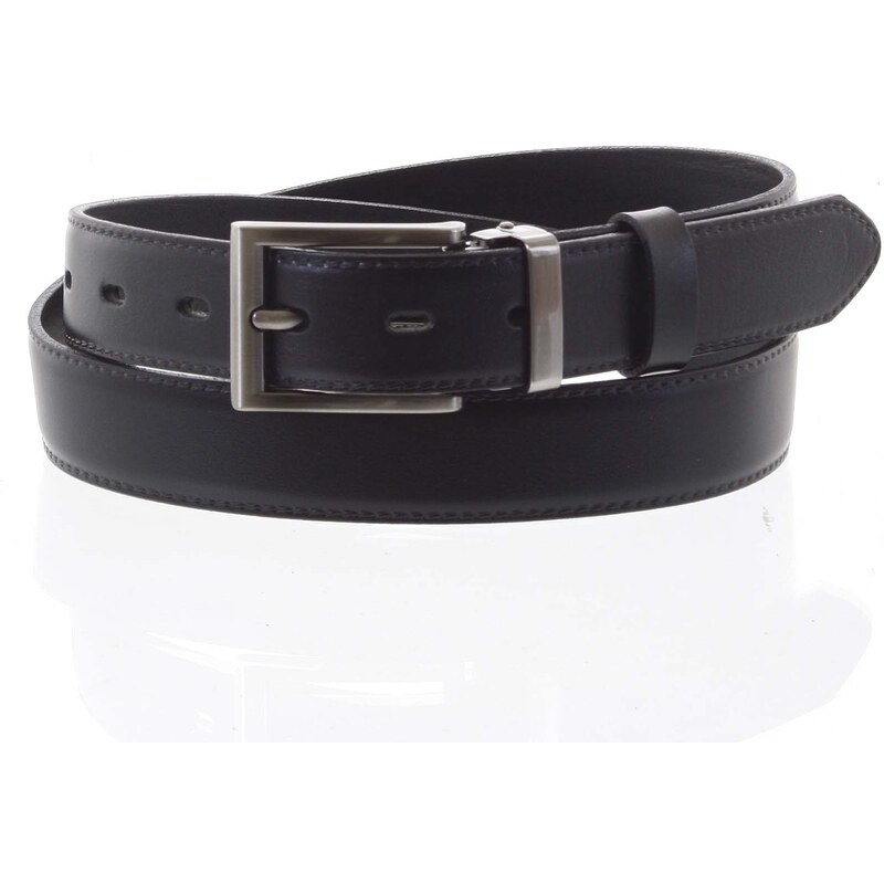 Penny Belts Pánsky kožený opasok Raul čierny veľ. 105 66650164