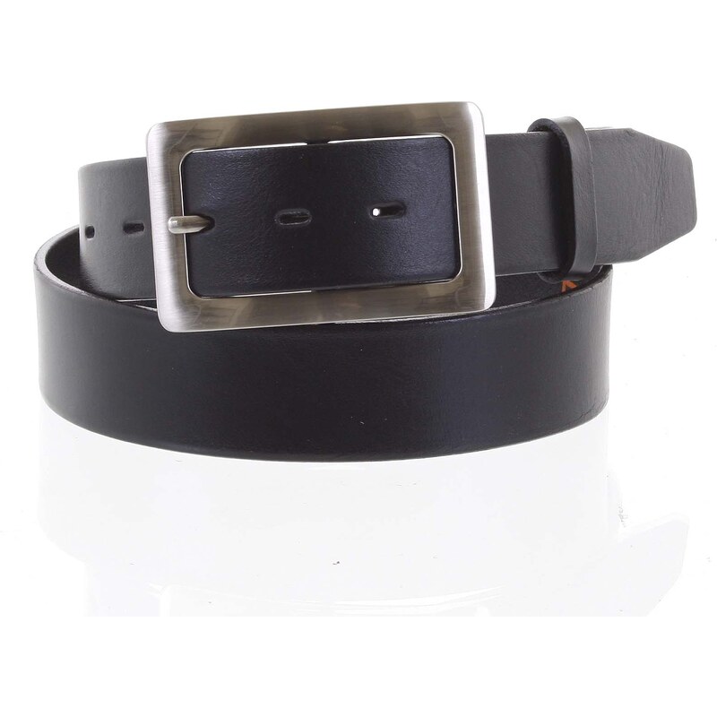 Penny Belts Dámsky kožený opasok čierny - PB Wera 100 čierna 48836723