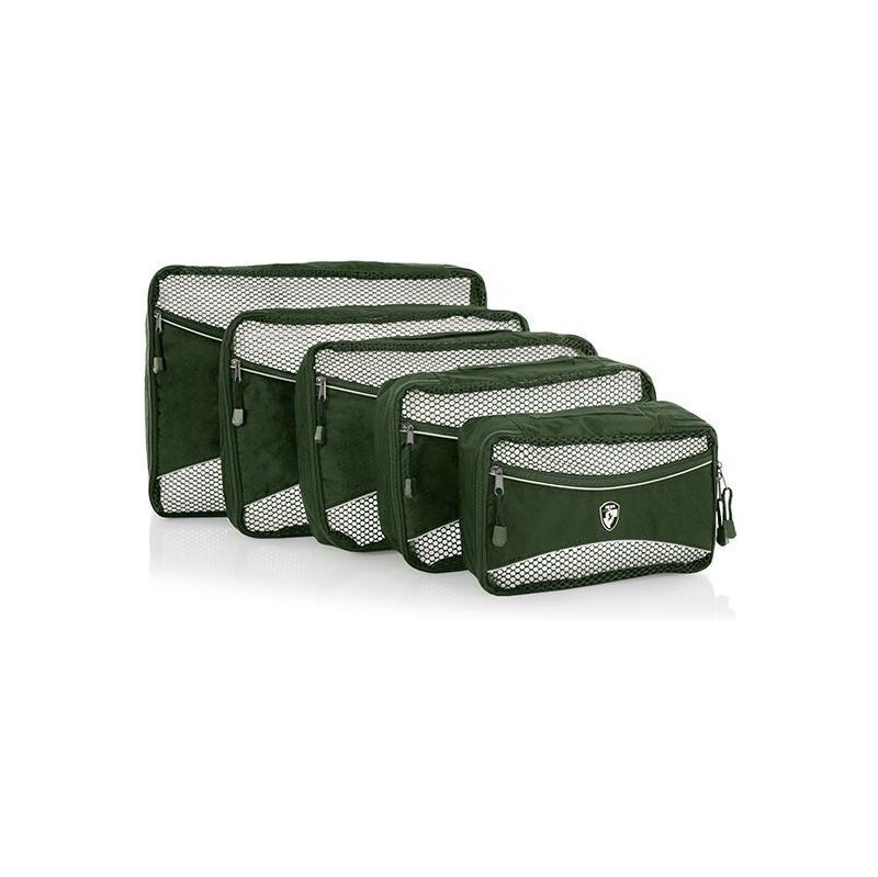 Heys Eco Packing Cube 5pc Set II Green 64280839