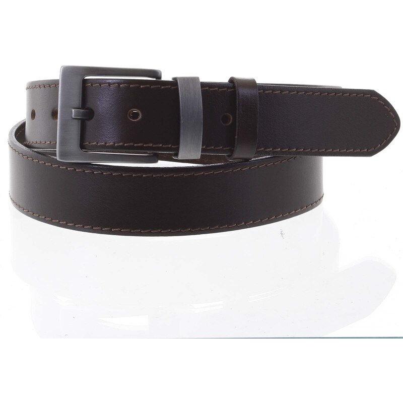 Penny Belts Spoločenský kožený opasok HENRI veľ. 105, hnedý 66724745