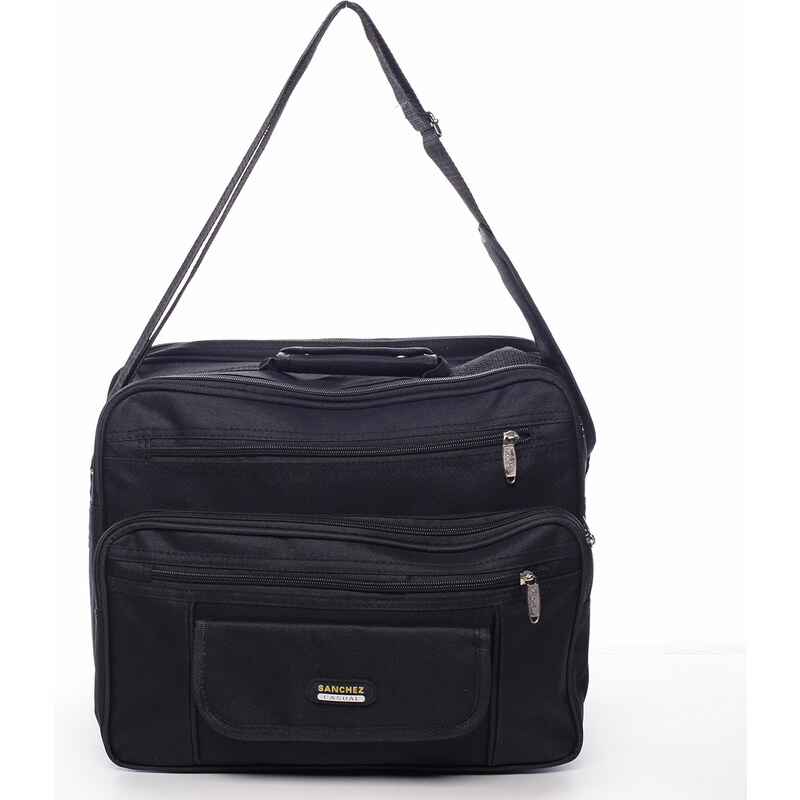 Sanchez Väčšia pánska taška Gašpar čierna 64830868