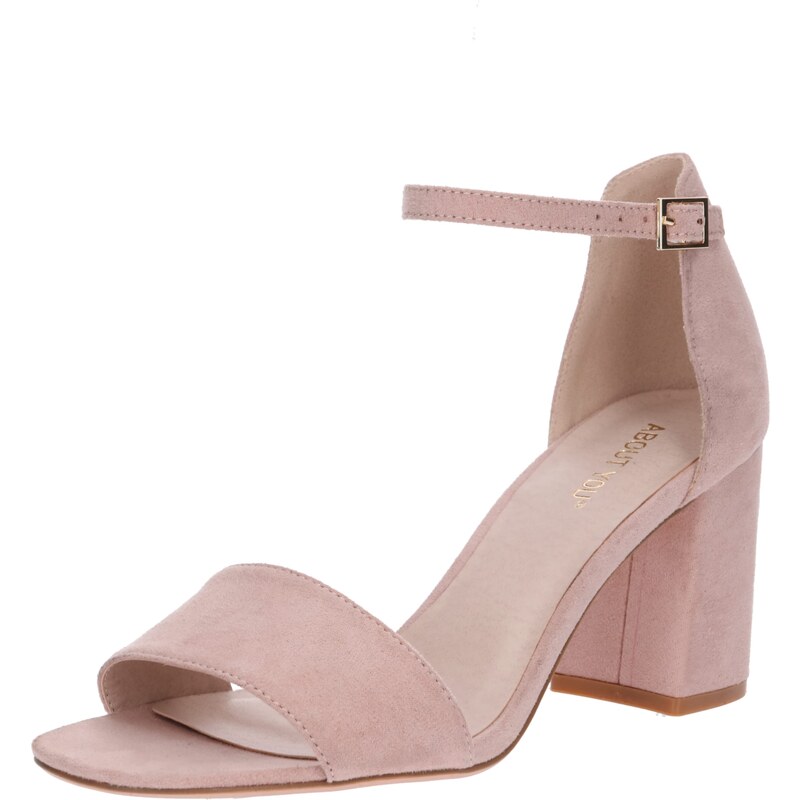 ABOUT YOU Remienkové sandále Alisha púdrová 14688009