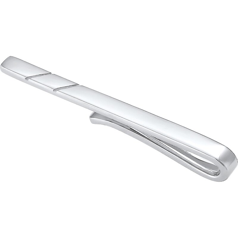 KUZZOI Spona na kravatu strieborná 54222147