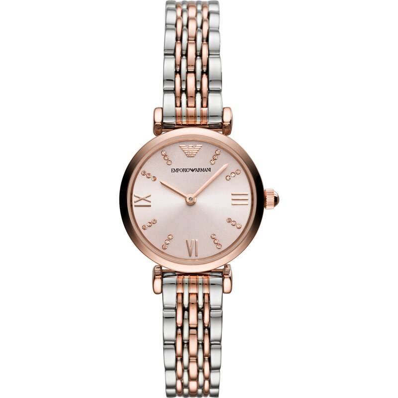 Emporio Armani Analógové hodinky ružové zlato / strieborná 54222201