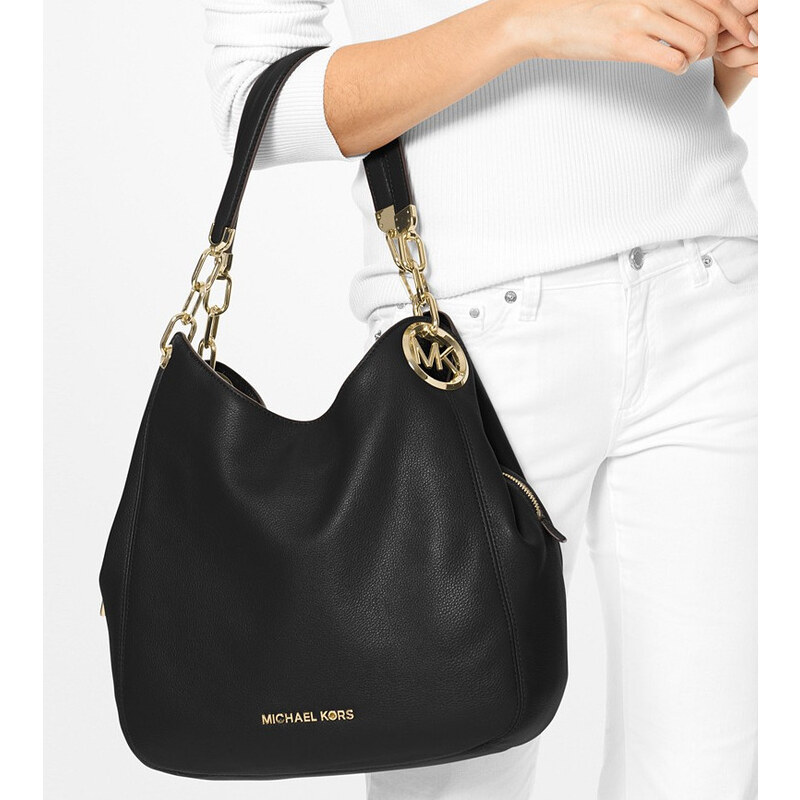 Michael michael kors clearance lillie chain leather hobo