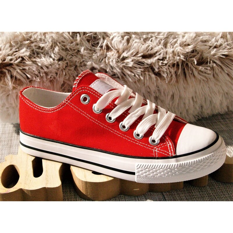 Dámske tenisky AB521 - red 44438608