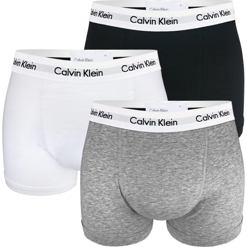 CALVIN KLEIN - boxerky 3PACK cotton stretch classic fit signature core 11678094