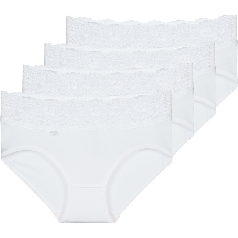 Sloggi Klasické nohavičky ROMANCE X 4 Sloggi 24293597