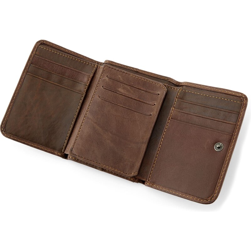 Collin Rowe Men's Basic Leather Wallet