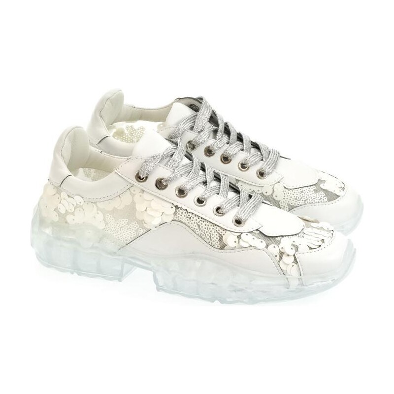 JOHN-C Dámske biele tenisky KISHA 11721246