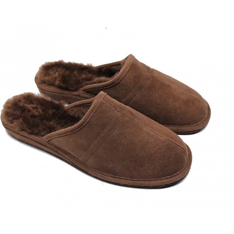 GP Pánske kožušinové papuče Metrix velúr 47271753