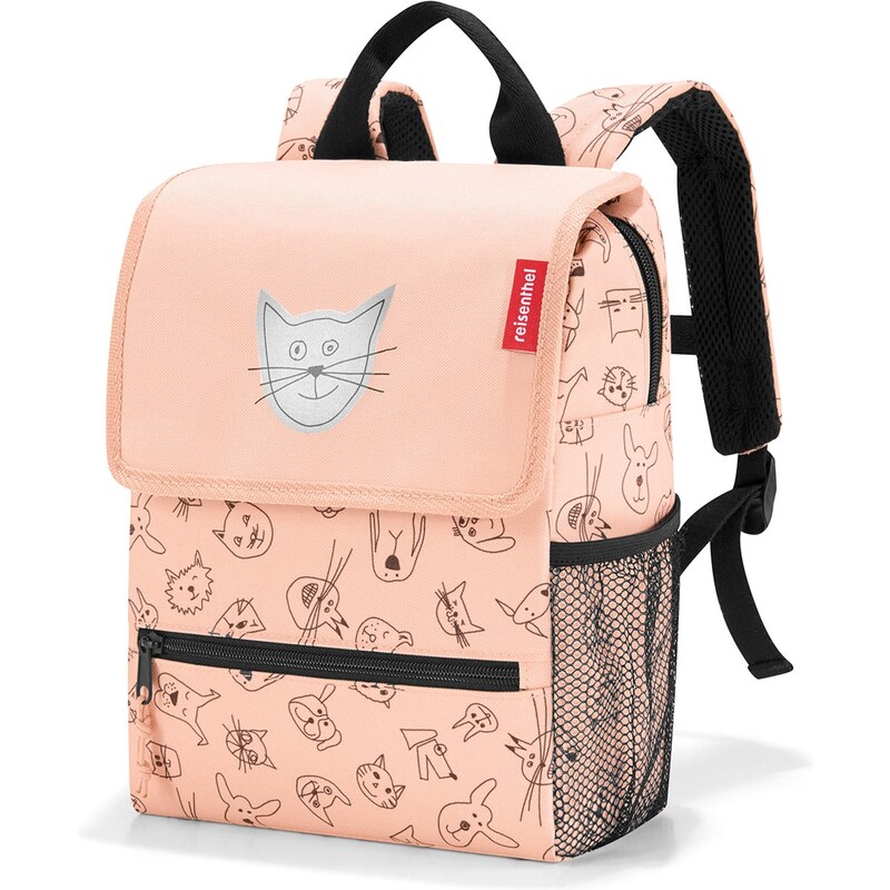 Reisenthel Backpack Kids Cats and dogs rose 62195397