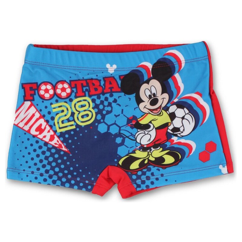 Setino Chlapčenské plavky boxerky Mickey Mouse - červené 11910731
