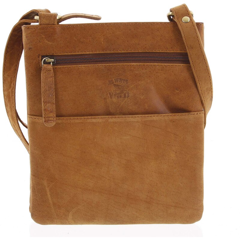 Always WILD Pánske kožené vrecko Girolamo koňakové 64830836