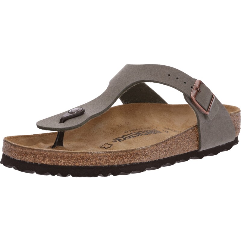 BIRKENSTOCK Žabky Gizeh tmavošedá 29218522