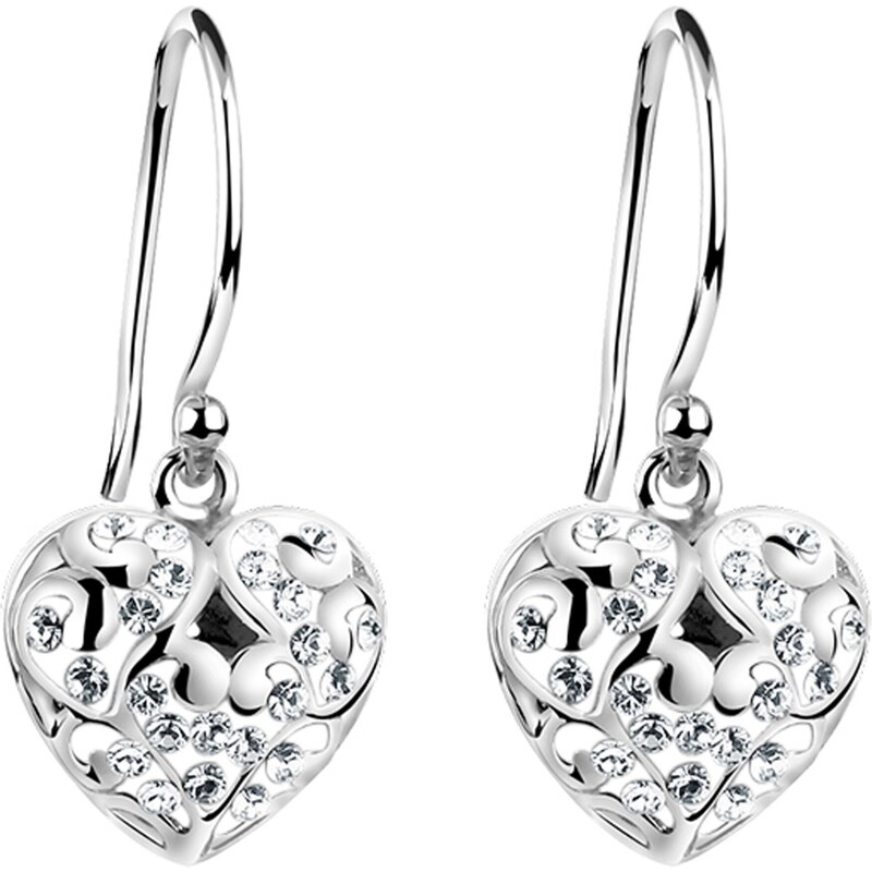 Nenalina Náušnice Herz strieborná 54222392