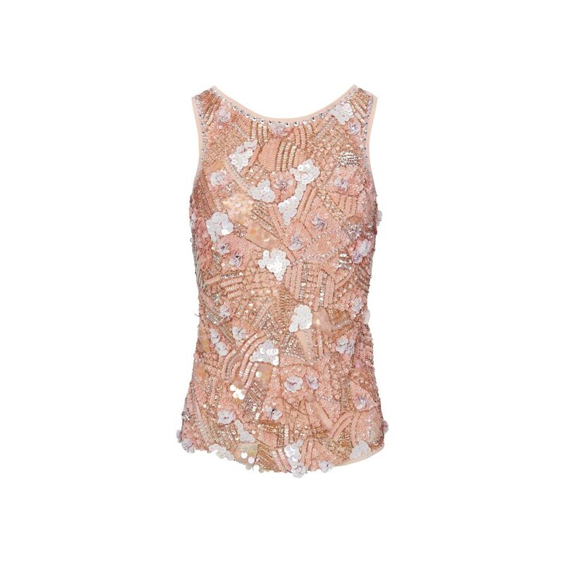 E-shop Elegantný top Ashley Brooke, ružová