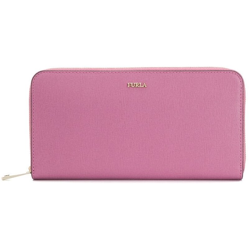 Furla Babylon zip around wallet Pink