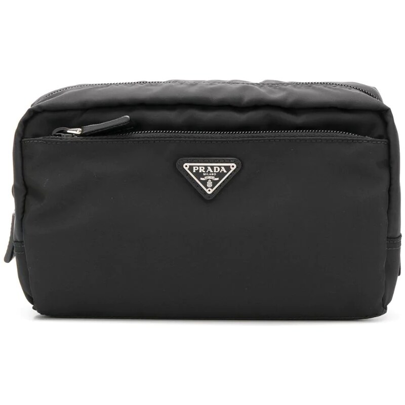 กระเป๋าสะพายPRADA Saffiano Leather Prada Monochrome Bag Black (NEW)