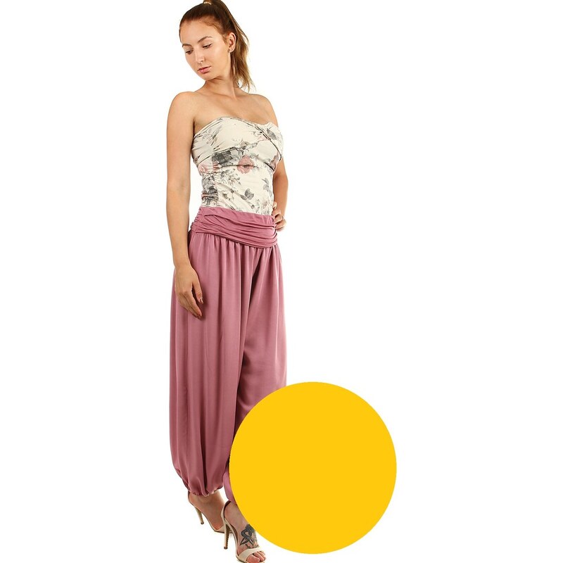 Glara Dámske turecké nohavice harémky 44189148