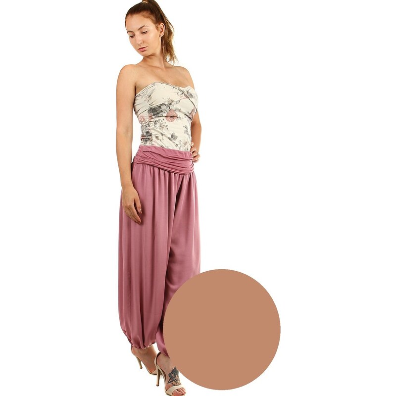 Glara Dámske turecké nohavice harémky 44189149