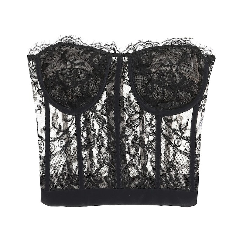 McQueen Lace bustier 67936929