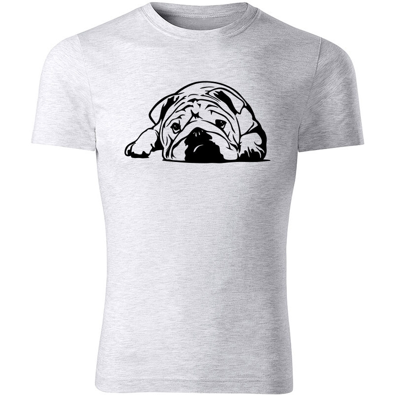 T-ričko Bouledogue Anglais pánske tričko 12729532