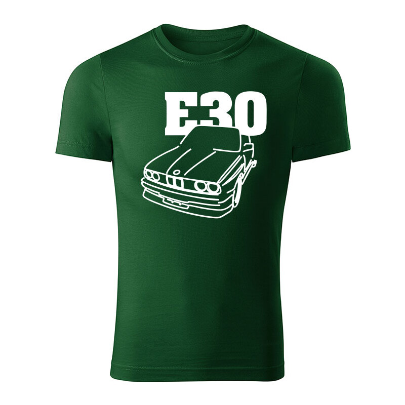T-ričko BMW e30 line pánske tričko 10577860