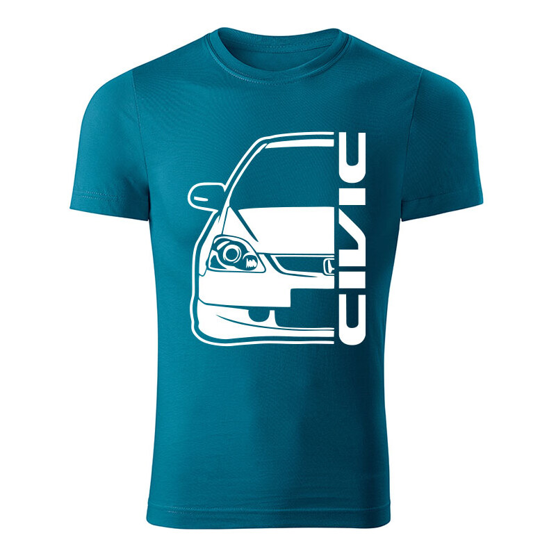 T-ričko Honda Civic 7g front pánske tričko 10577878