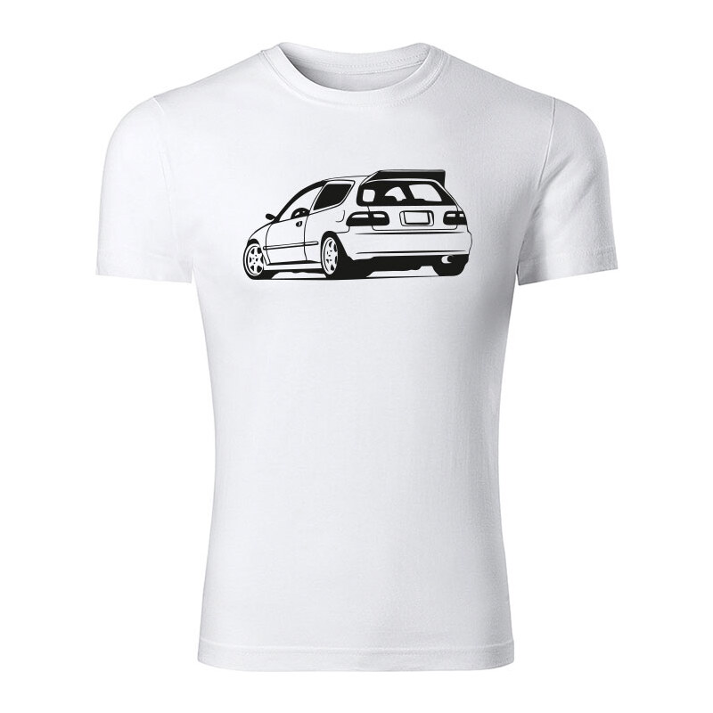 T-ričko Honda Civic EG6 back pánske tričko 10577880