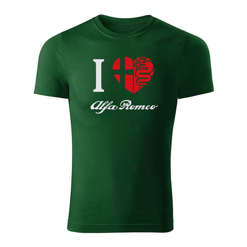 T-ričko I Love Alfa Romeo pánske tričko 10577952