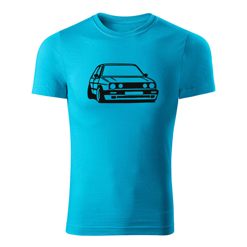 T-ričko Volkswagen Golf Mk2 Low pánske tričko 10866045