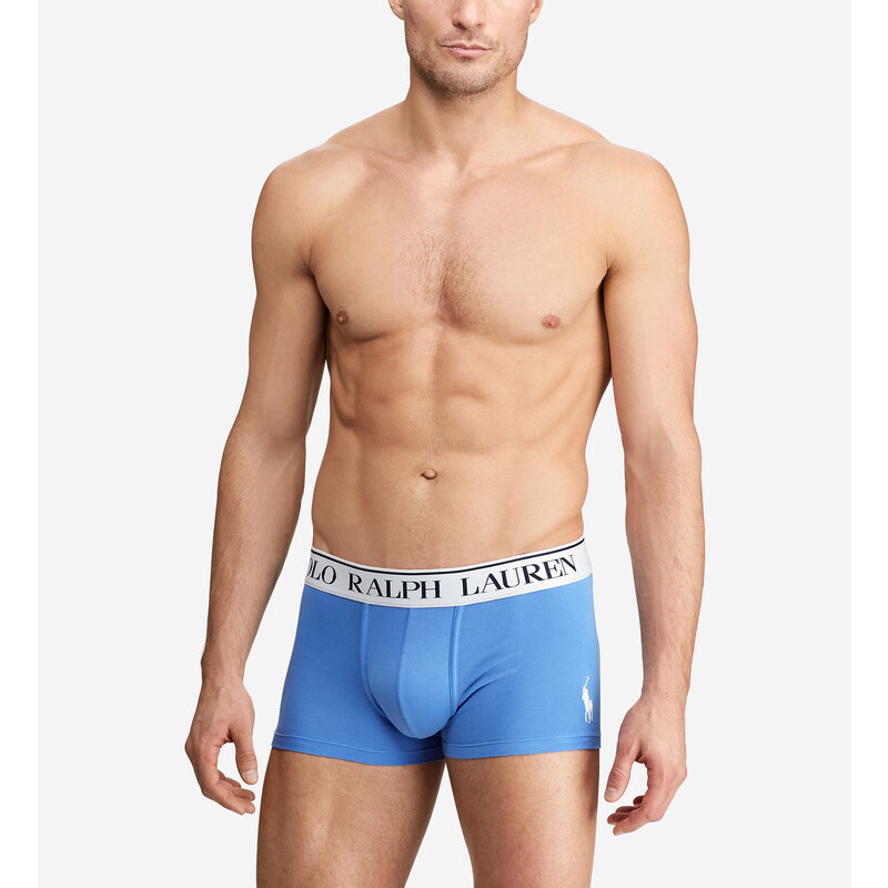 Boxerky 714753035023 modrá - Ralph Lauren 14109024