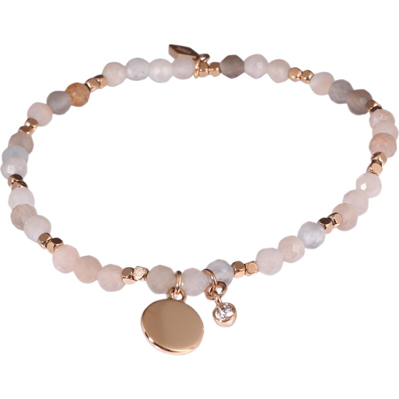 FOSSIL Náramok Motifs ružové zlato / rosé / priehľadná 46735766