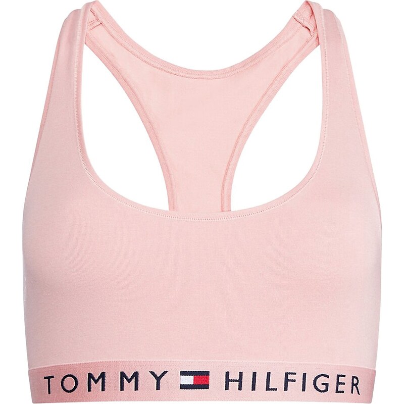 TOMMY HILFIGER - Tommy original cotton svetloružová braletka 19470465