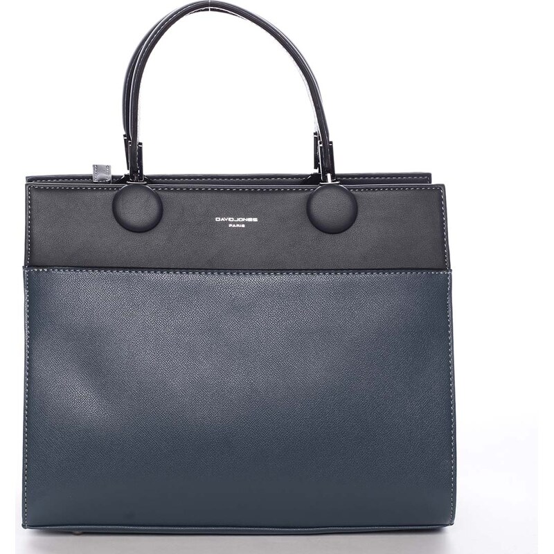 Dámska kabelka do ruky tmavotyrkysová - David Jones Edma tyrkysová 12827252