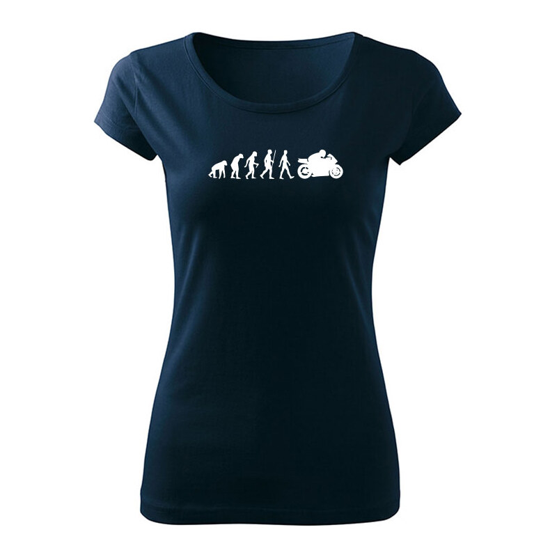 T-ričko Moto Evolution dámske tričko 12910688