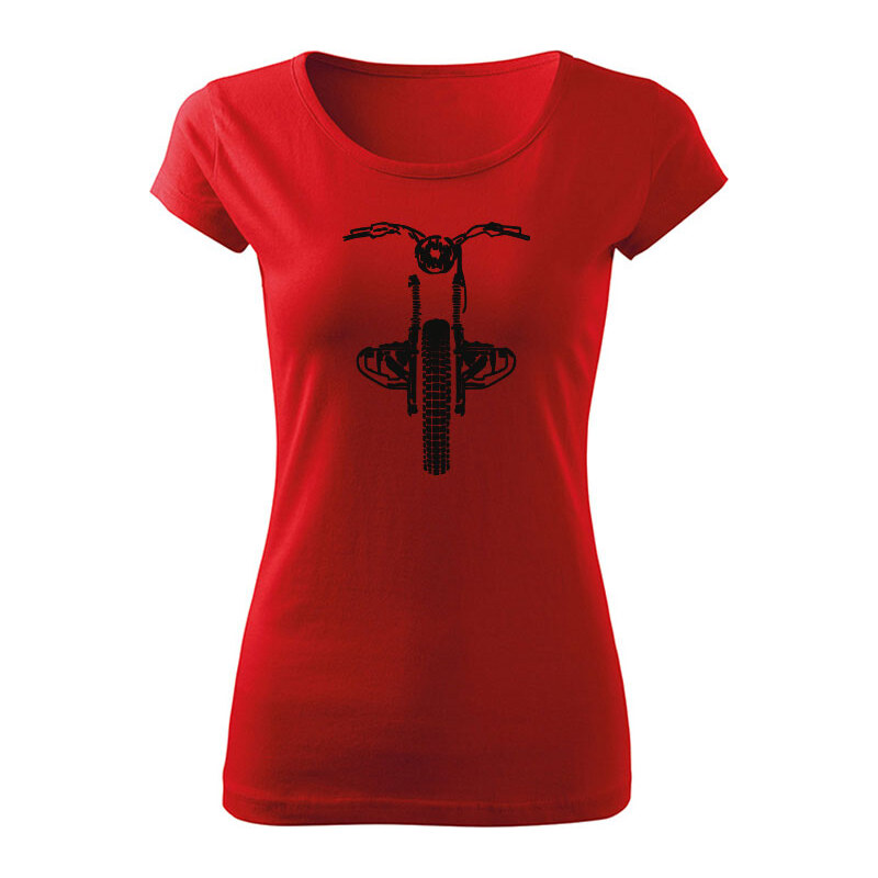 T-ričko Bike Boxer Rules dámske tričko 12913045