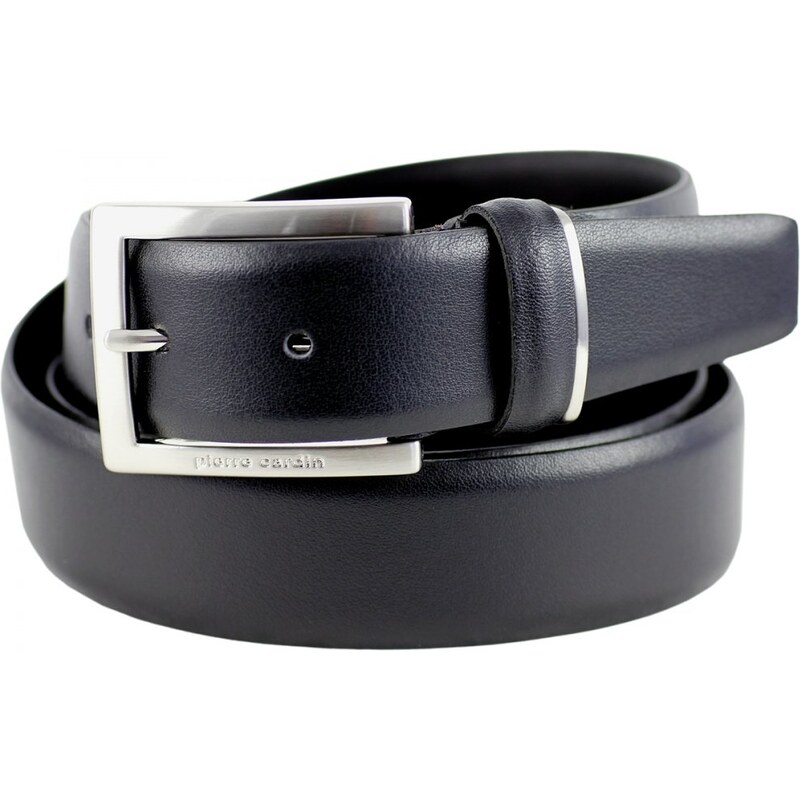 Pierre Cardin Pánsky kožený opasok Pierre Cardin 270080 čierny 37588820