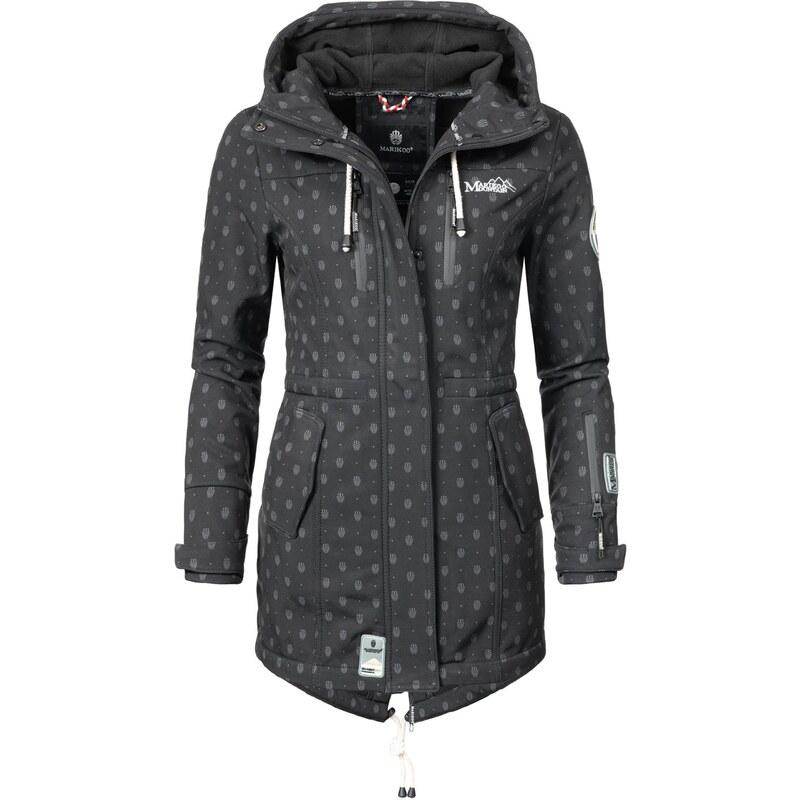 MARIKOO Funkčný kabát Zimtzicke čierna 65641184
