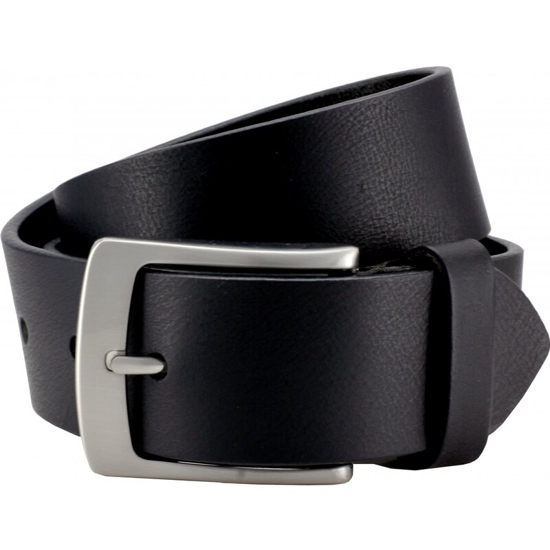 Lindenmann Pánsky kožený opasok Lindenmann 2393 čierny 37575266